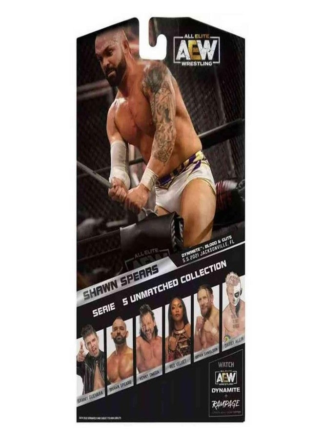 AEW Shawn Spears Unmatched Collection Series 5 Action Figure - Image 5